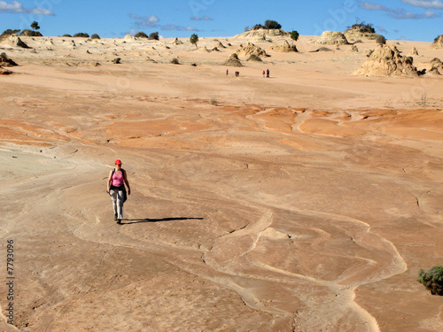 Willandra Lakes National Park, Australia photo