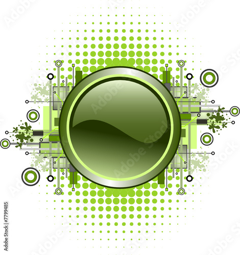 Hi-tech button
