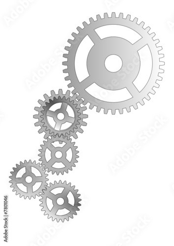 Gears of the mechanism