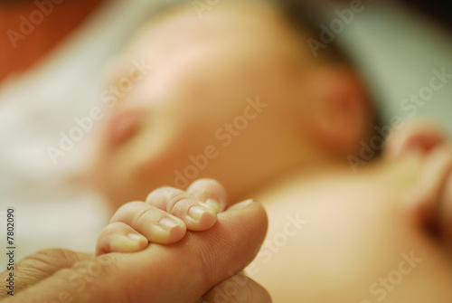 Child hand