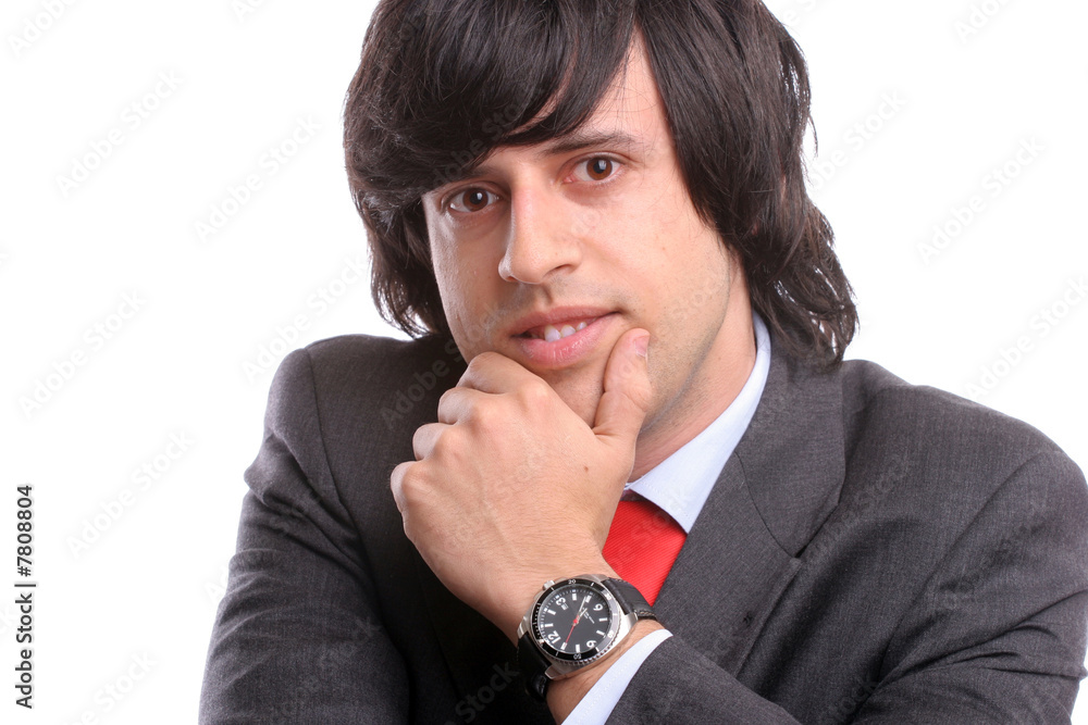 Portrait of young businessman Portrait of young businessman