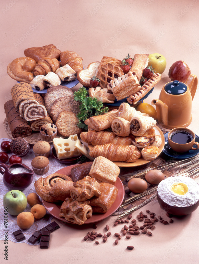 Fototapeta premium Bread And Pastry