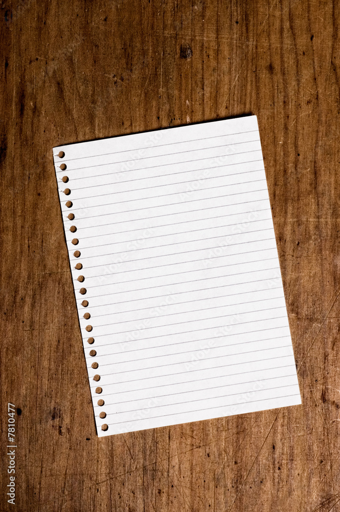 note paper. note paper.