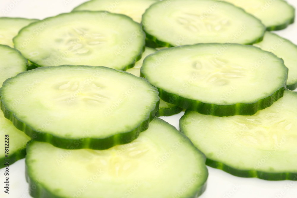 cucumber slices cucumber slices