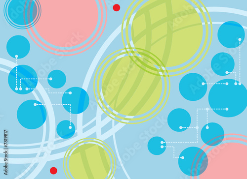 Circles, Points and Dotted Lines