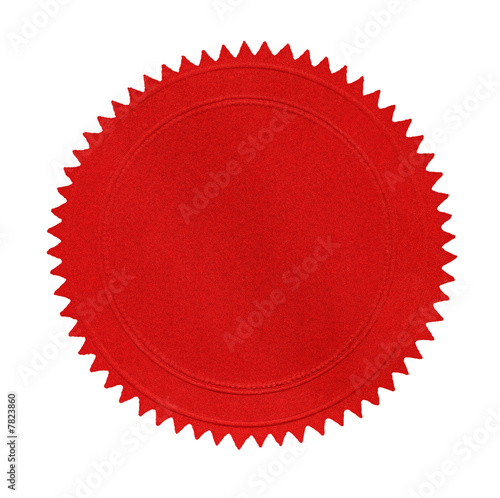 Blank Red Seal