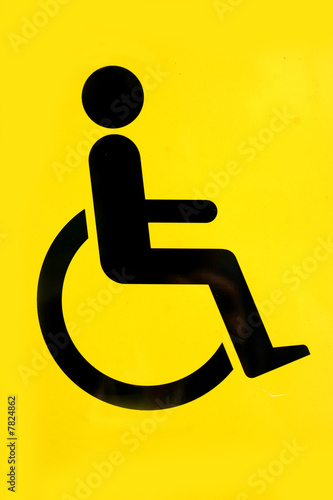 disabled persons sign