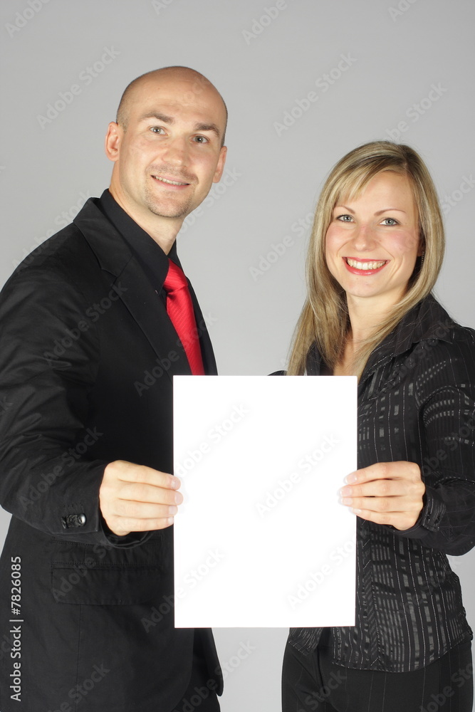 Business Team - Dynamic - Group - With paper Business Team - Dynamic - Group - With paper