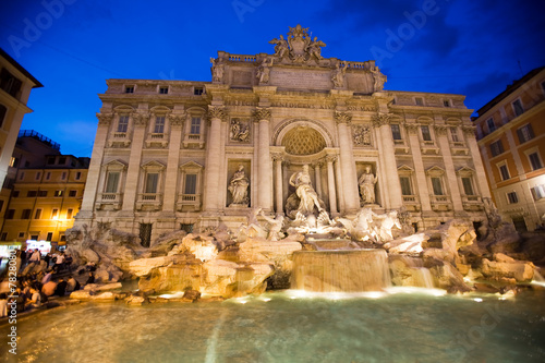 Italien, Rom, Trevi Brunnen