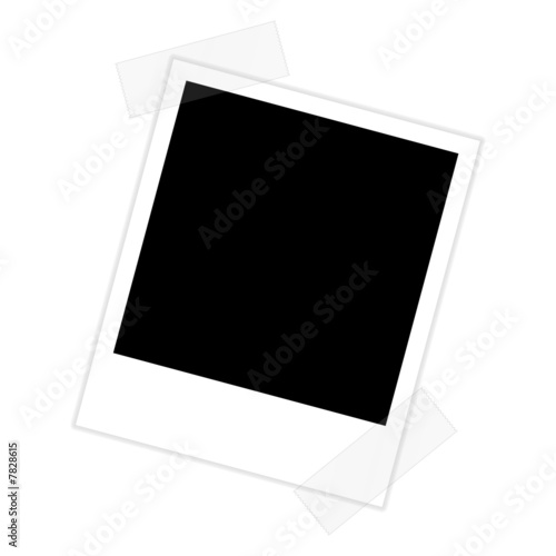 sofortbild blanko schwarz