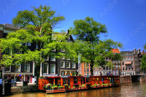 Canvas Print Amsterdam (Netherlands)