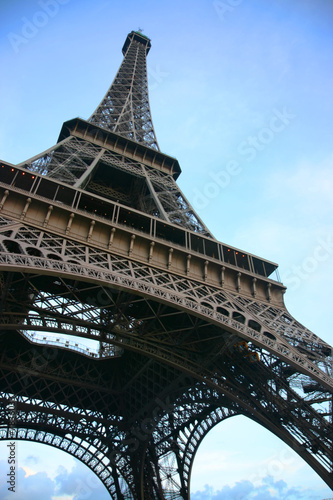 Eiffel tower from below