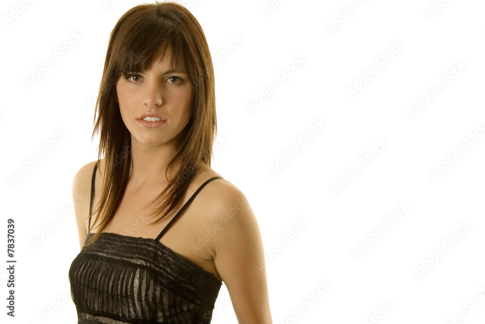 Pretty woman in dress Pretty woman in dress