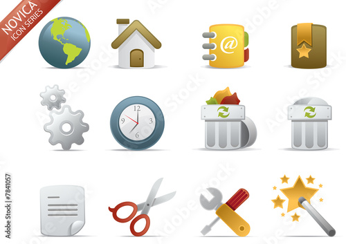 web icons - Novica set 1