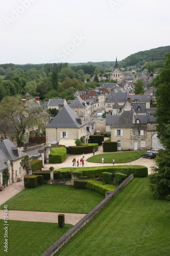 Le village de Rigny-Ussé (Indre-et-Loire, Région Centre)