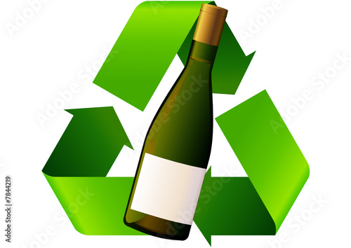 Verre et recyclage (détouré)