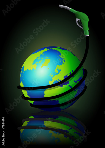 Carburant : la pression mondiale (fond noir)