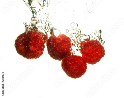 Rspberry splashing