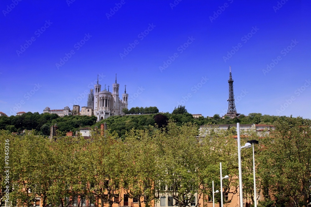 Obraz premium vue de lyon