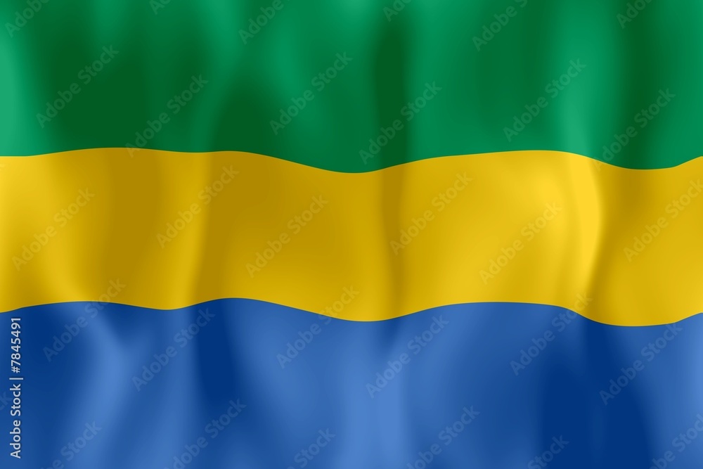 drapeau froissé gabon crumpled flag drapeau froissé gabon crumpled flag