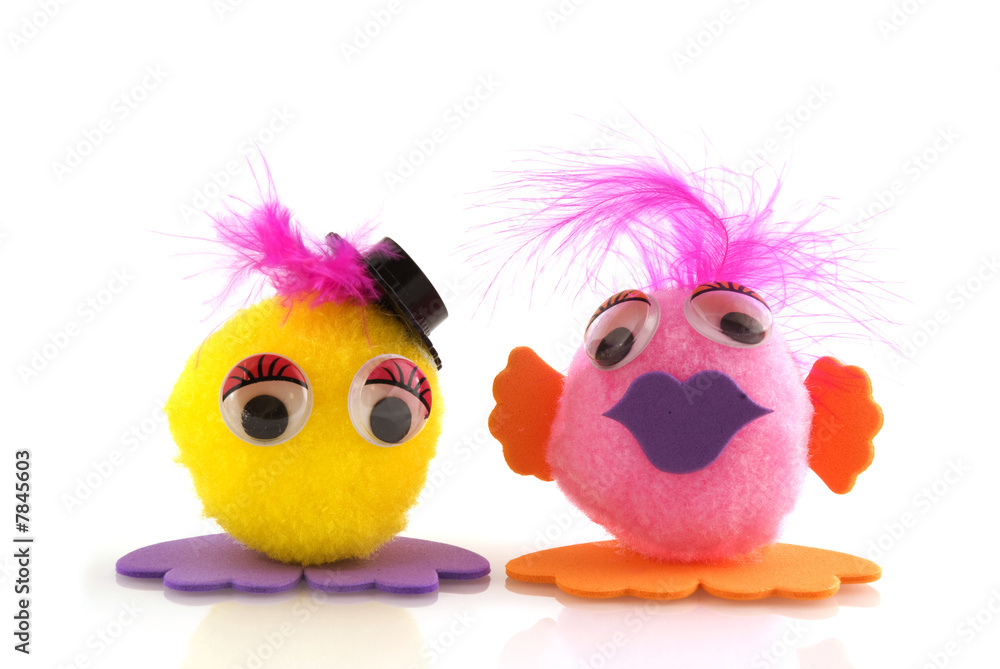 Fototapeta premium funny dolls