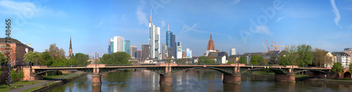 Panorama von Frankfurt