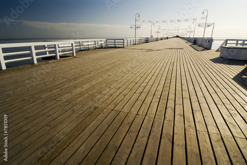 the pier in Sopot photo