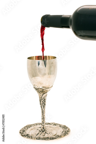 Shabbats wine in the cup