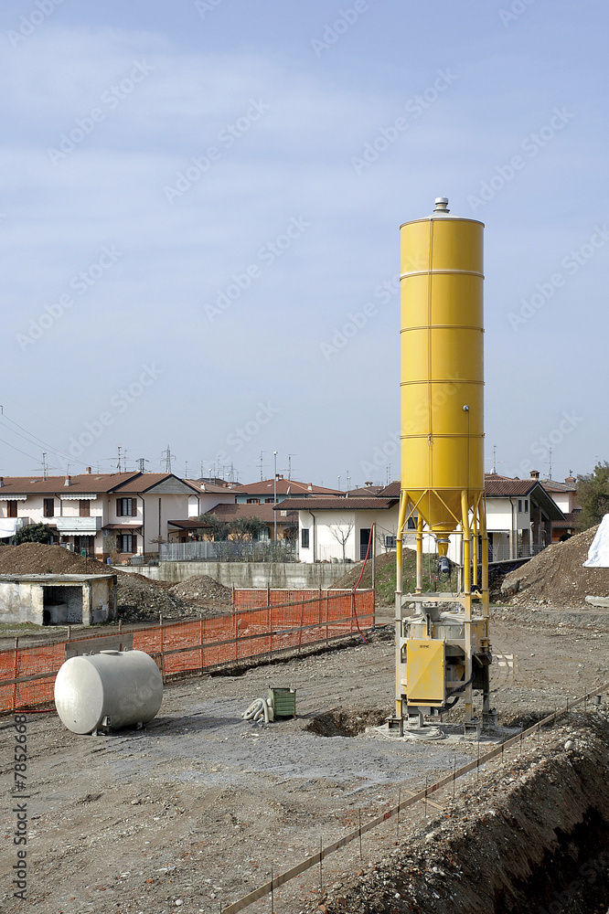 Obraz premium cantiere edile