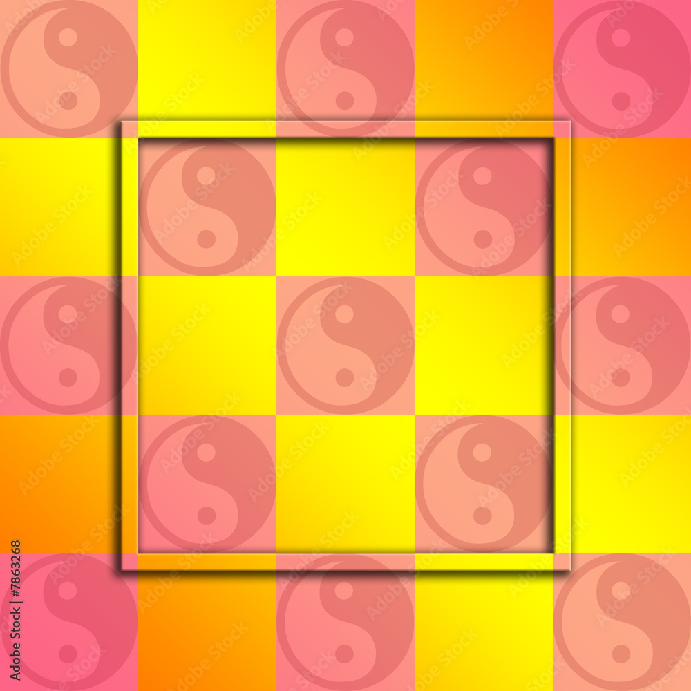 Fototapeta premium Checkered Balance