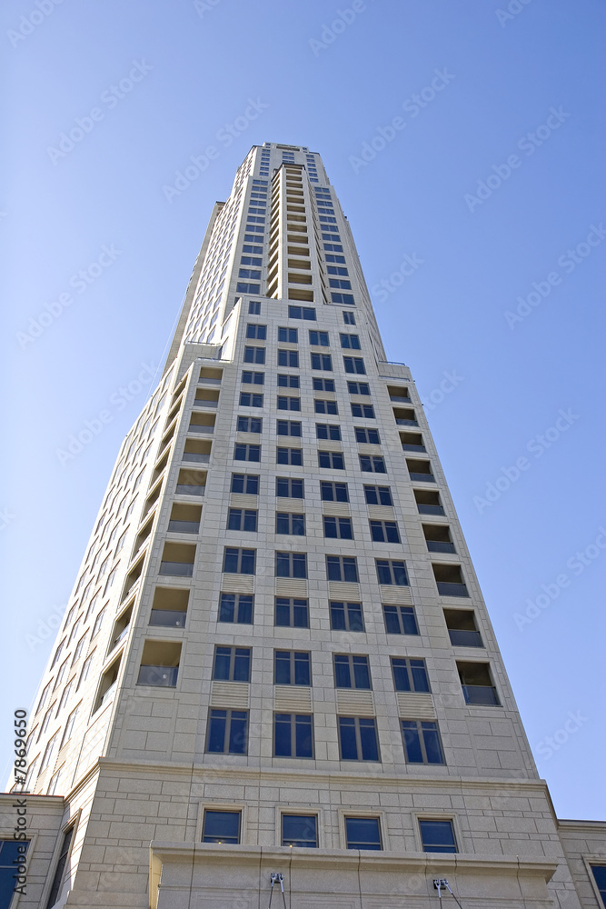 Concrete Tower from Ground