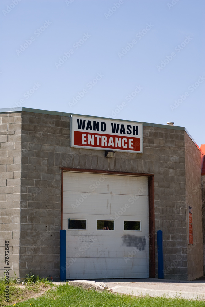 Car Wash Entrance