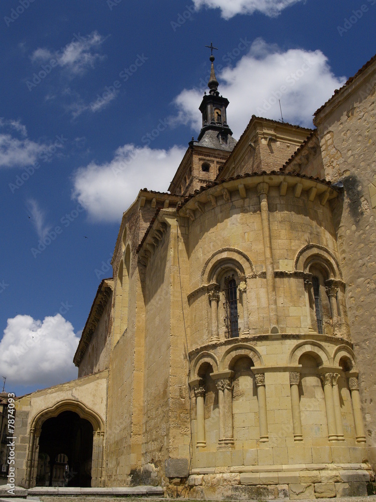 capilla lateral de la iglesia de San Martin en Segovia