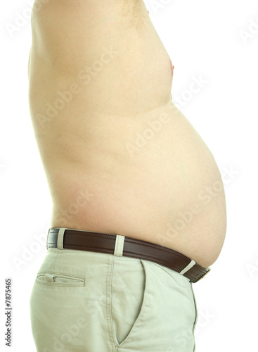 Fotografie Male obesity