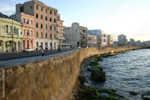 Photography malecon à la Havane
