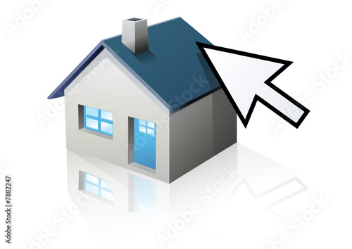 Recherche d'une maison par internet