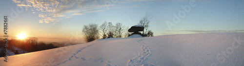 Felsformation Schwammerling im Winter photo