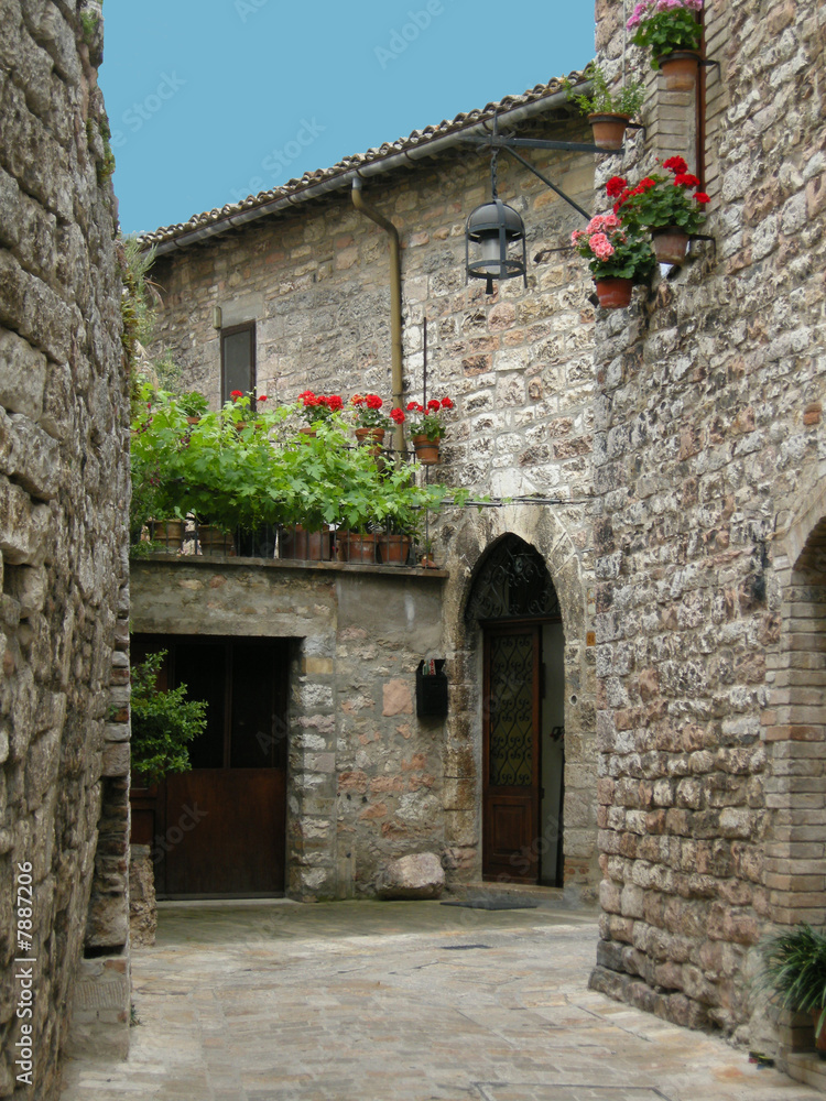 Stadtdetail - Assisi