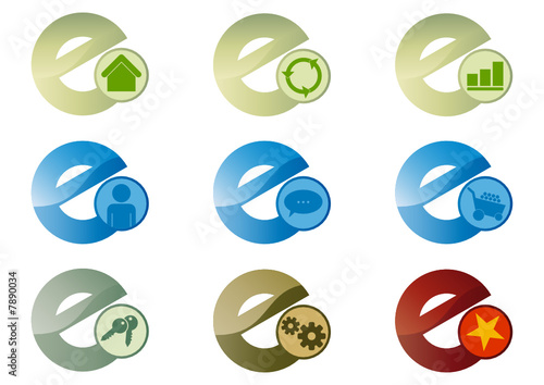 symbol zeichen set