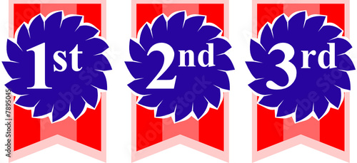 Award rosette ribbons