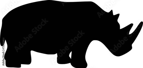 illustration of a rinocerous photo