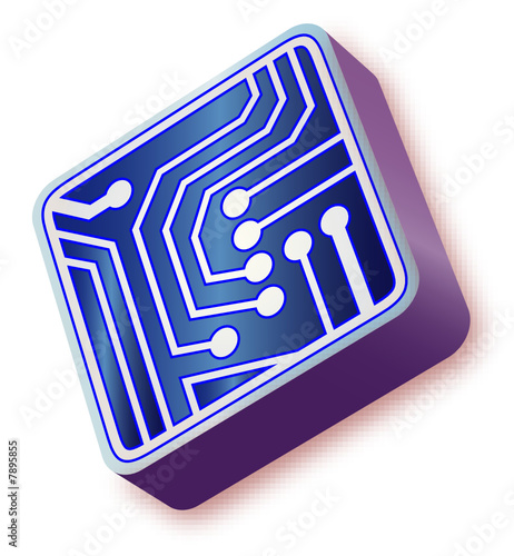 Electronique : Puce / Circuit imprimé