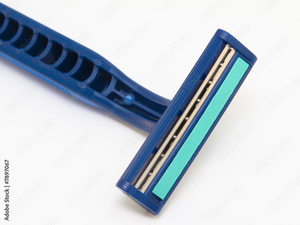 Razor with two blades Razor with two blades