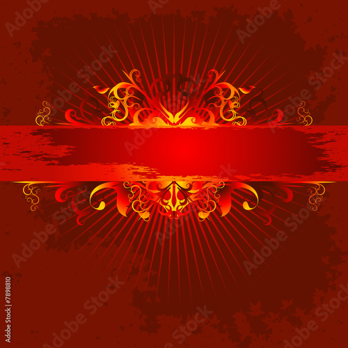 ornate banner