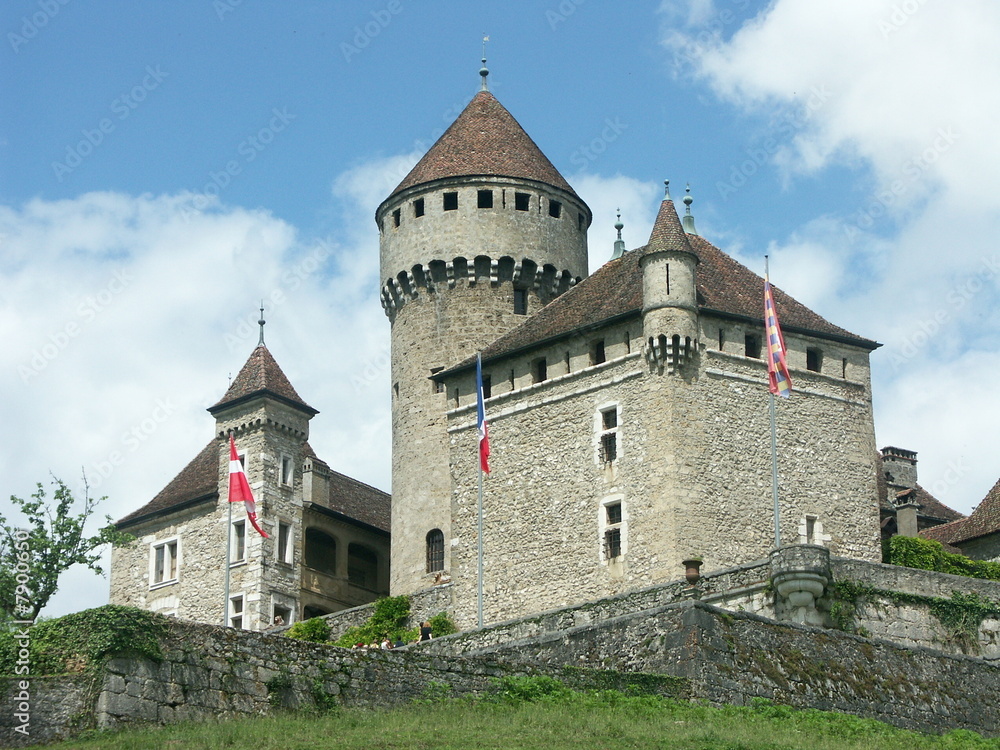 château médiéval de Montrottier