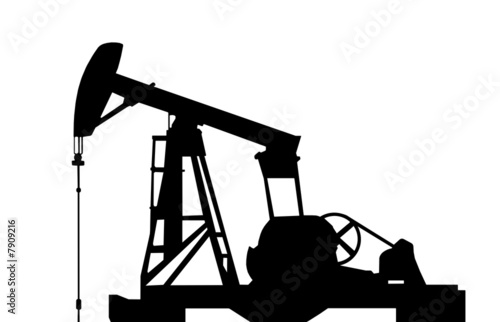 Canvas-taulu Oil pump