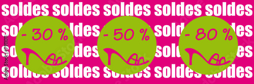 Bandeau soldes
