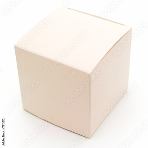 Beige fancy box