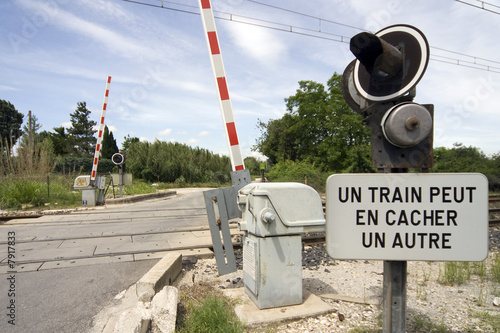 Papier peint Passage à niveau