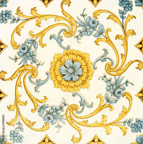 Wallpaper Mural Stylised Tile Torontodigital.ca